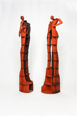 Intervención del arquitecto y artista Sebastián Bayo, en el comercio Mandarina