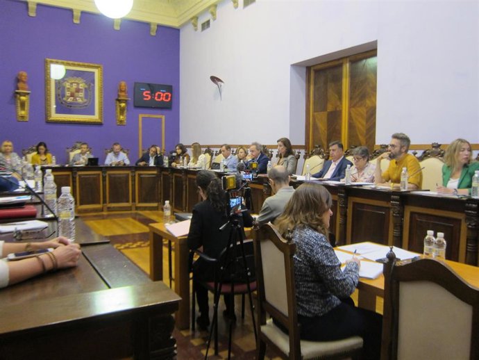 Celebración del pleno extraordinario