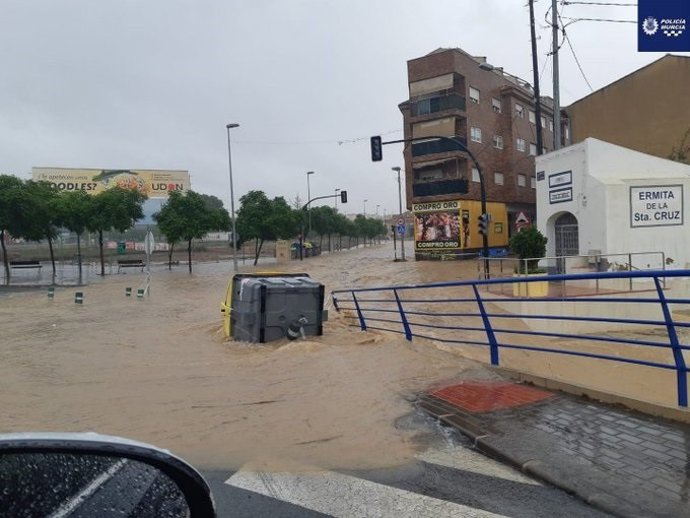 Lluvias DANA carreteras Murcia