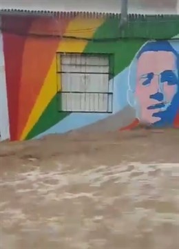 Inundación en Orihuela