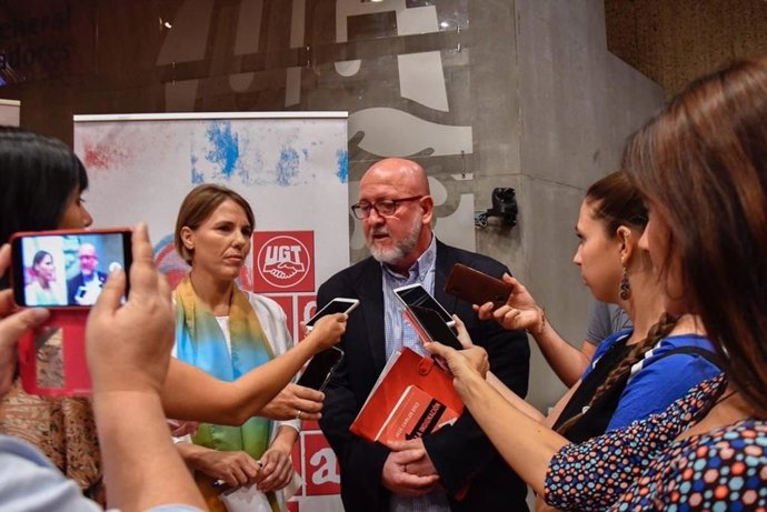 Imagen recurso del secretario general de UGT Madrid, Luis Miguel López Reillo 