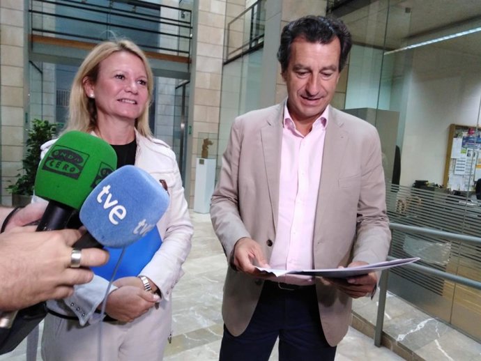 El portaveo del PP al Parlament, Biel Company.