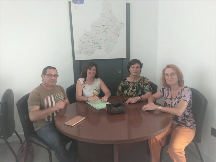 Navarro y Guil durante la reunión