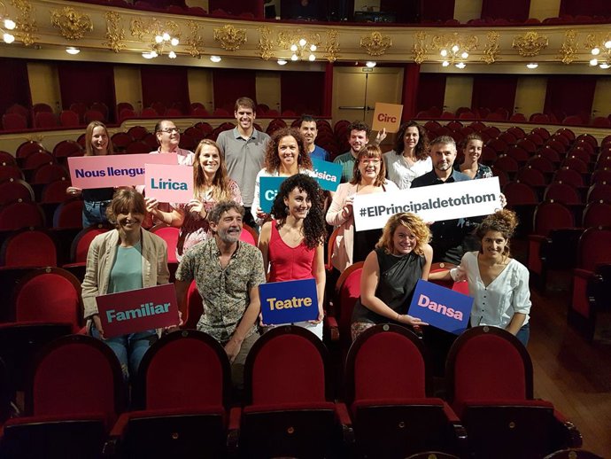 Presentació de la nova temporada del Teatre Principal.