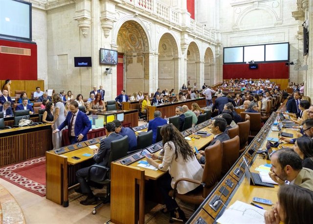 Pleno del Parlamento de Andalucía