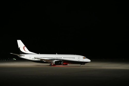 Primer avión aterrizado en el aeropuerto de Ciudad Real