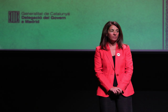 La consellera catalana de la Presidencia preside el acto institucional de la Diada de Cataluña en Madrid