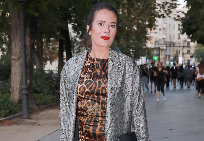 Anna Allen en la cena de nominados de Los40 Music Awards
