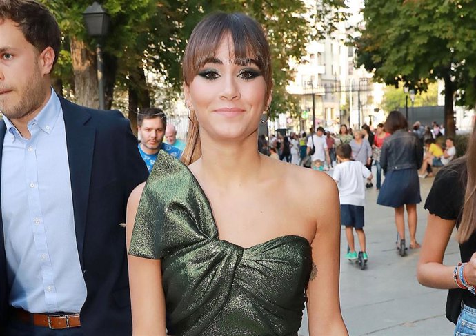 Aitana Ocaña en la cena de nominados de Los40 Music Awards