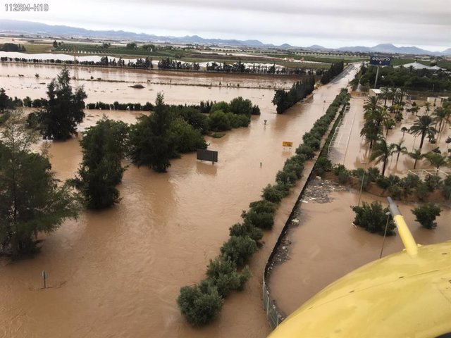 Imagen de Los Alcázares tomentas, inundaciones, lluvias, DANA
