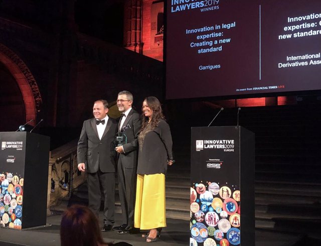 Garrigues recibe el premio a la innovación legal de Financial Times