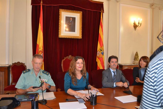 Rueda de prensa de presentación de los actos conmemorativos de la patrona de la Guardia Civil.