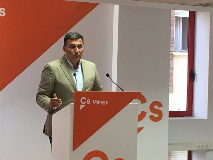 El portavoz de Ciudadanos en Málaga y parlamentario andaluz, Carlos Hernández White