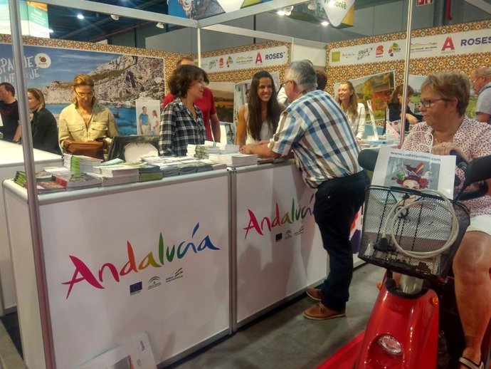 Imagen de archivo de una edición pasada de la Feria Utrech 50, dedicada al turismo senior. 