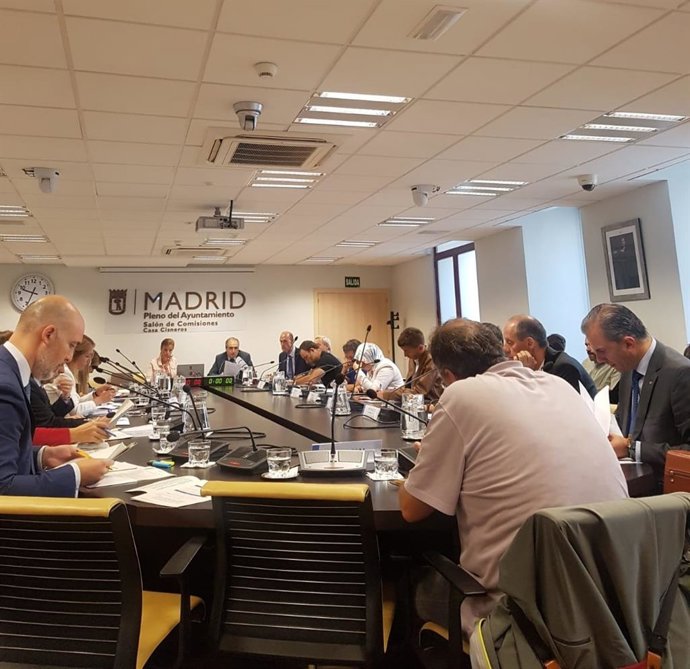 Reunión de la Comisión de Vicealcaldía del Ayuntamiento de Madrid