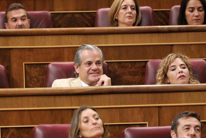 El diputado de Ciudadanos Marcos de Quinto en el Pleno del Congreso