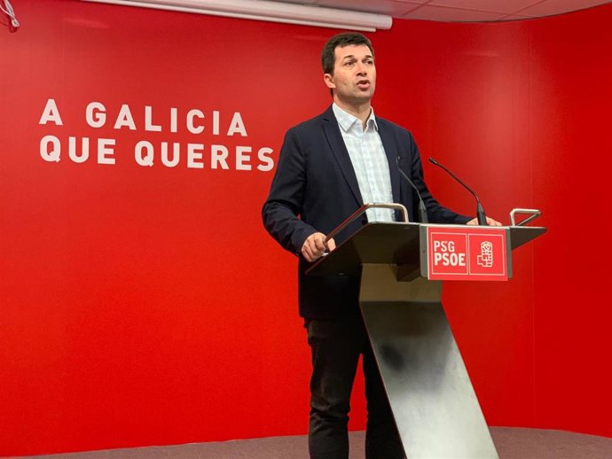 El secretario xeral del PSdeG, Gonzalo Caballero