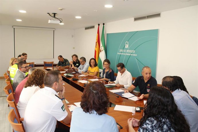 [Grupohuelva] Nota Y Foto Junta (Reunión Valoración Final Plan Venida Rocío 2019)