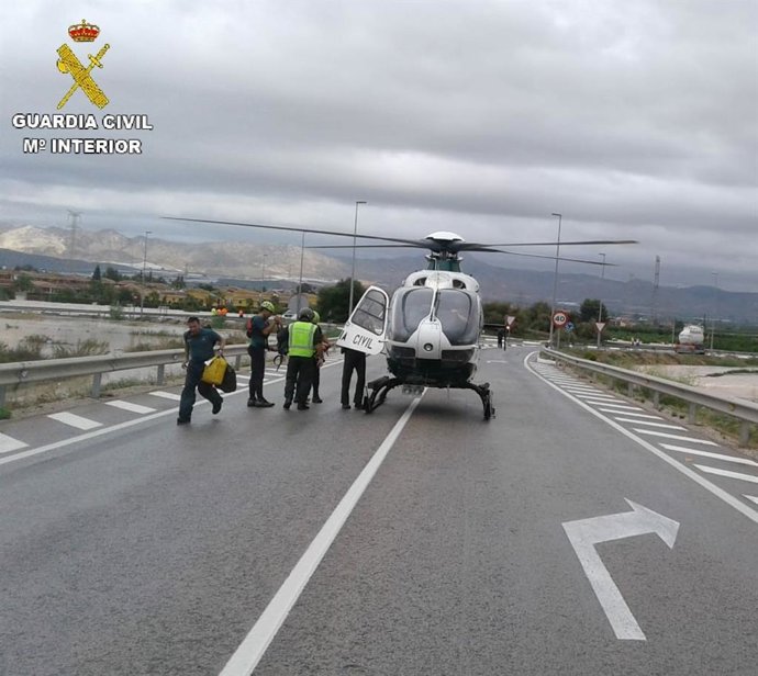 Helicópetero de rescate de la Guardia Civil