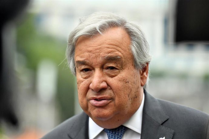 El secretario general de Naciones Unidas, Antonio Guterres