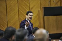 Moreno, en contacto "permanente" con las instituciones para paliar los daños del temporal en el "menor tiempo posible"