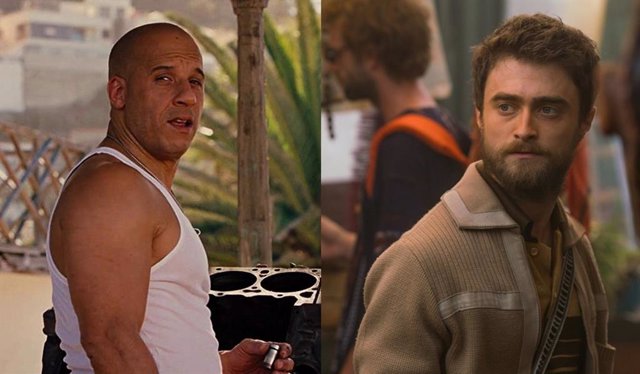 Vin Diesel y Daniel Radcliffle