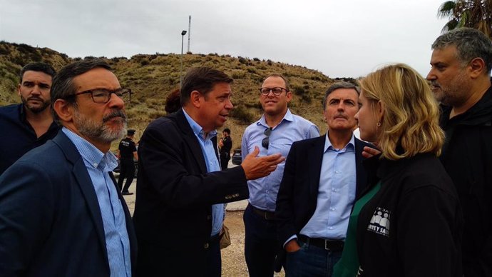 Temporal.- El ministro Planas asegura en Murcia que el Gobierno va a valorar la 