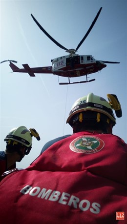 Evacuación en el Monte Candina
