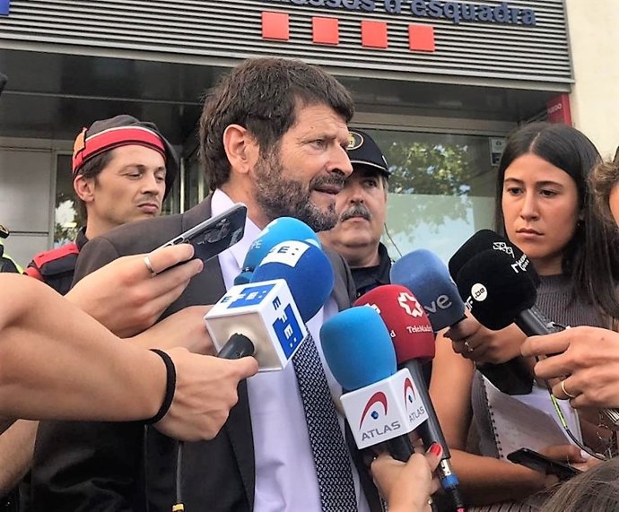 El teniente de alcalde de Prevención y Seguridad en Barcelona, Albert Batlle. Foto de archivo
