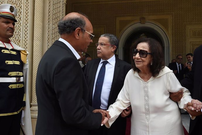 Viuda del presidente tunecino Beji Caid Essebsi