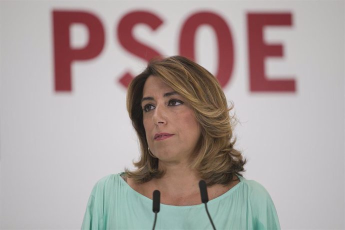 La secretaria general del PSOE de Andalucía, Susana Díaz, en una imagen de archivo