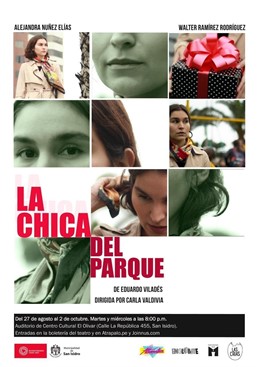 Cartel de La Chica del parque de Eduardo Vilades