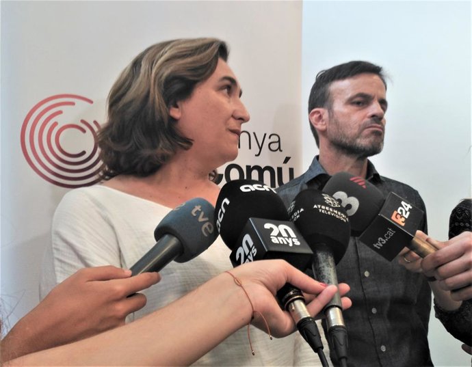 Ada Colau, Jaume Asens (CatComú, Catalunya en Comú)