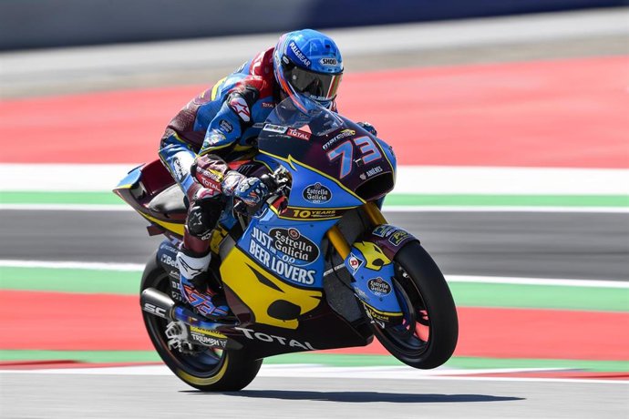 73 MARQUEZ Alex (Spa) Marc VDS (Kalex), action during Moto2 race of myWorld Motorrad Grand Prix von Osterreich at Red Bull Ring, in Spielberg, from August 9 to 11, 2019 in Austria - Photo Studio Milagro / DPPI