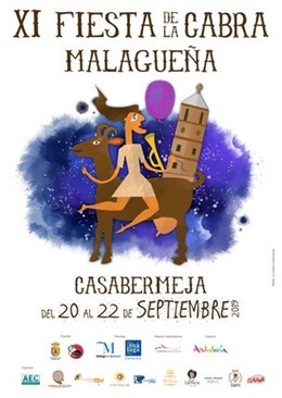 Cartel de la XI Fiesta de la Cabra Malagueña