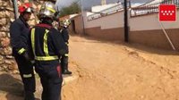 Bomberos de la Comunidad realizan alrededor de 100 intervenciones por las lluvias desde las 14 horas