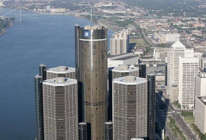 Sede de General Motors en Detroit, EEUU
