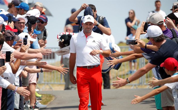 El golfista español Sergio García