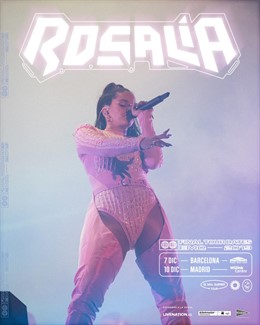 Conciertos de Rosalía en Barcelona y Madrid