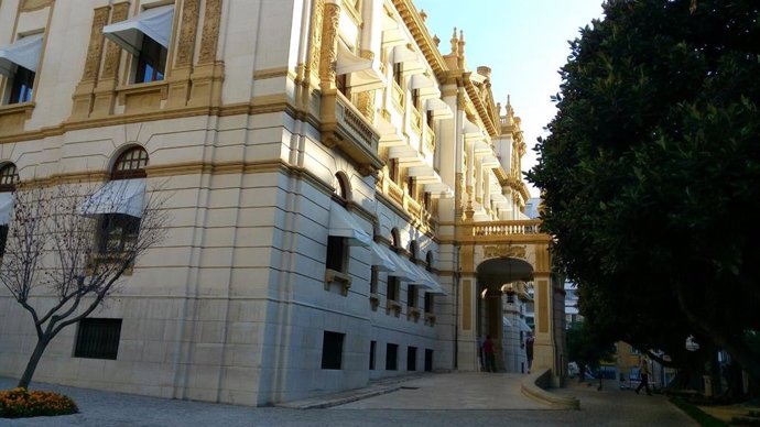 Palacio Provincial de Alicante, imagen de archivo.