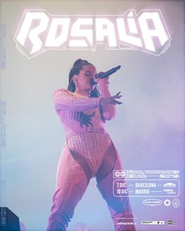 Rosalía actuará en Barcelona y Madrid en diciembre