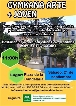 Actividad del IAJ en Cádiz