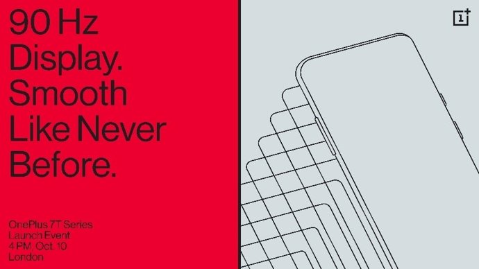 El 'smartphone' OnePlus 7T se presentará el 10 de octubre en Londres y tendrá pa
