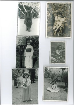 Seis fotos antiguas de la consellera Vilallonga con sus juguetes se suman al Museu del Joguet