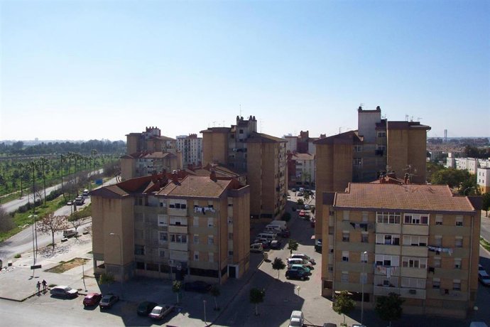 Viviendas del Polígono Sur de Sevilla