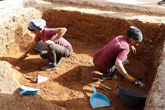 Exhumació de restes de dues víctimes en territori republic