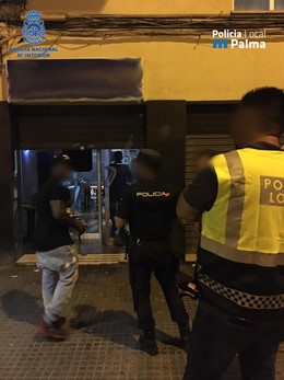 Dispositivo 'Buho' en Palma el pasado fin de semana