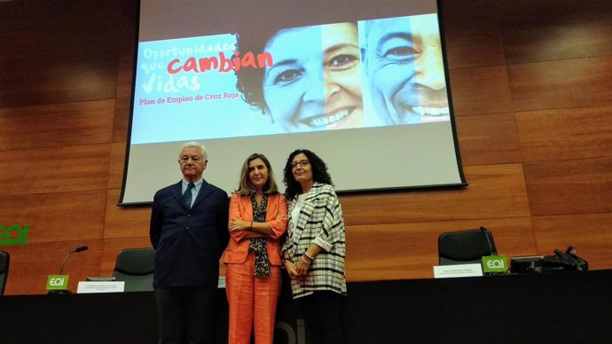 Presentación de los resultados del Plan de Empleo de Cruz Roja en Andalucía