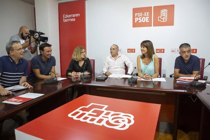Reunión de la Ejecutiva del PSE-EE en Bilbao