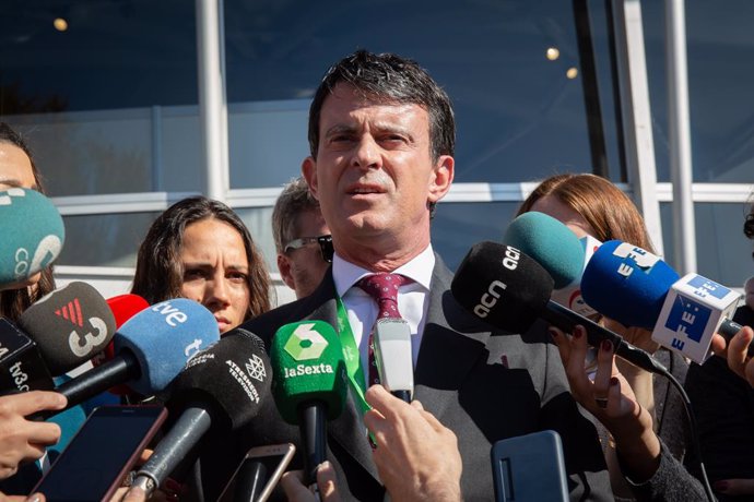 El candidat a la Alcaldia de Barcelona, Manuel Valls.